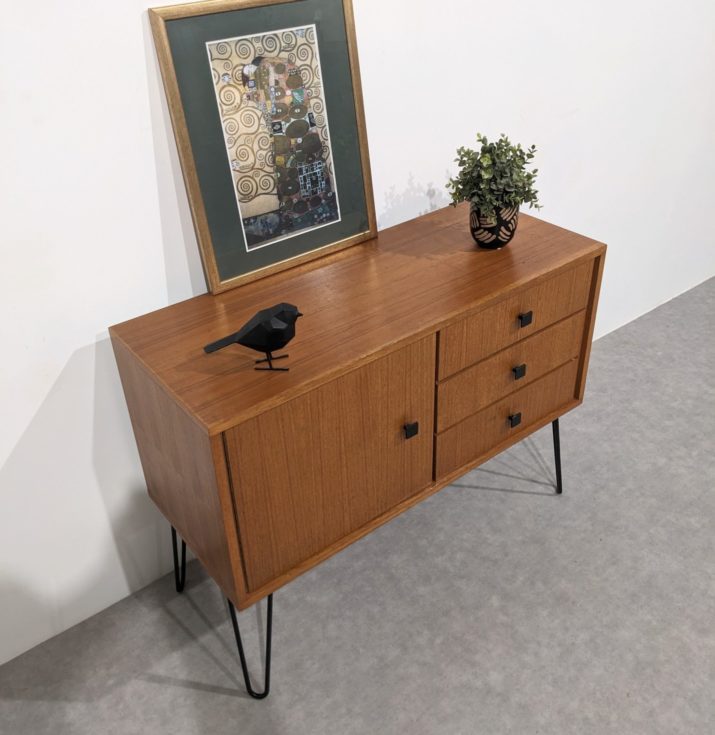 Enfilade, console, meuble TV vintage – Image 5