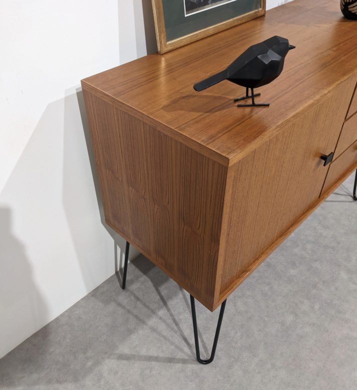 Enfilade, console, meuble TV vintage – Image 4