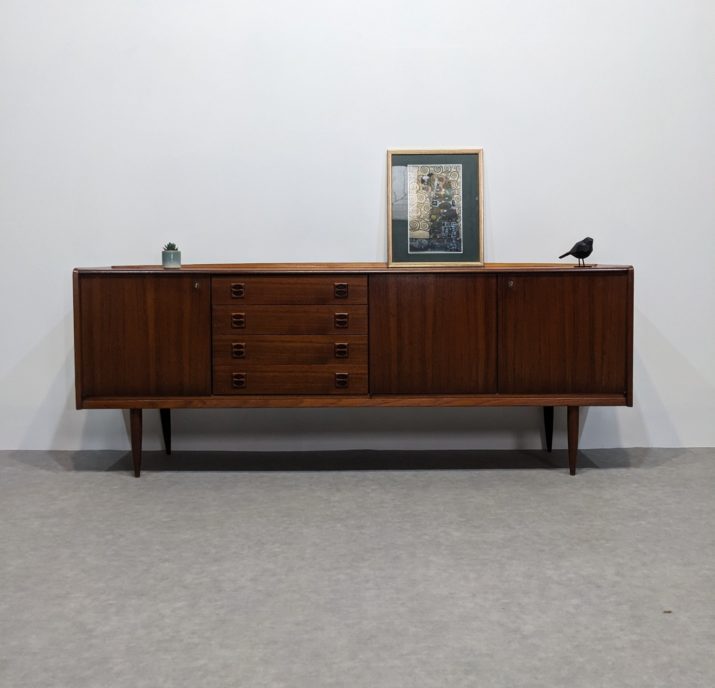Enfilade, buffet bas mid-century – Image 3