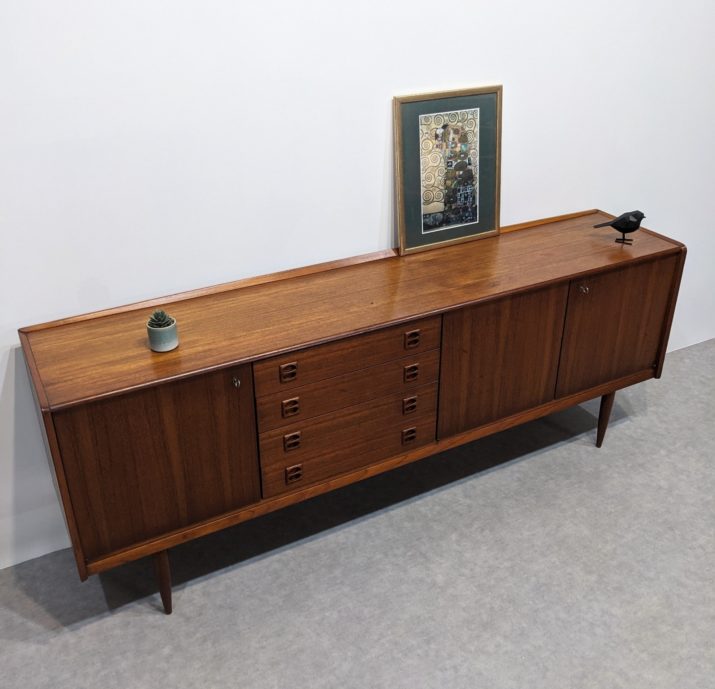 Enfilade, buffet bas mid-century – Image 9