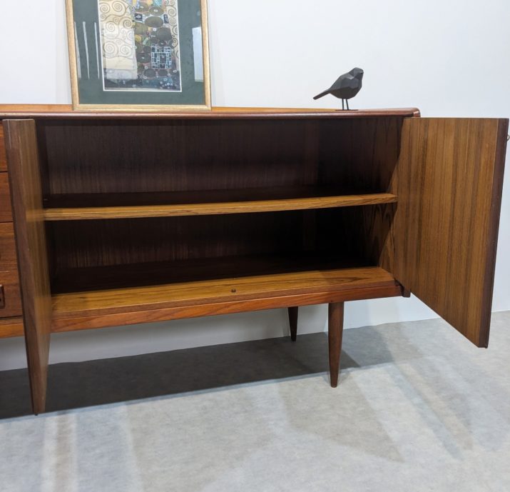 Enfilade, buffet bas mid-century – Image 6
