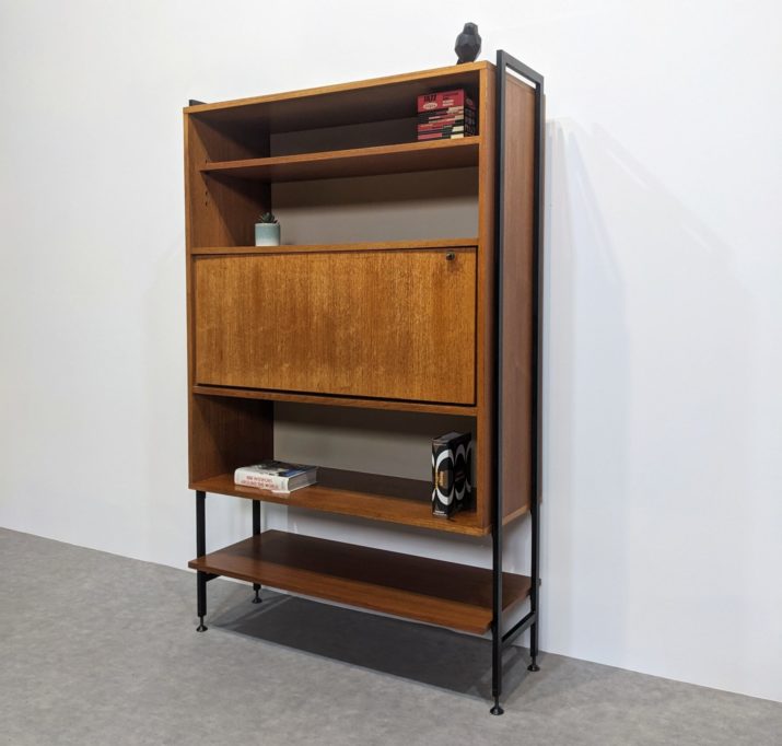Secrétaire, bar type wall unit