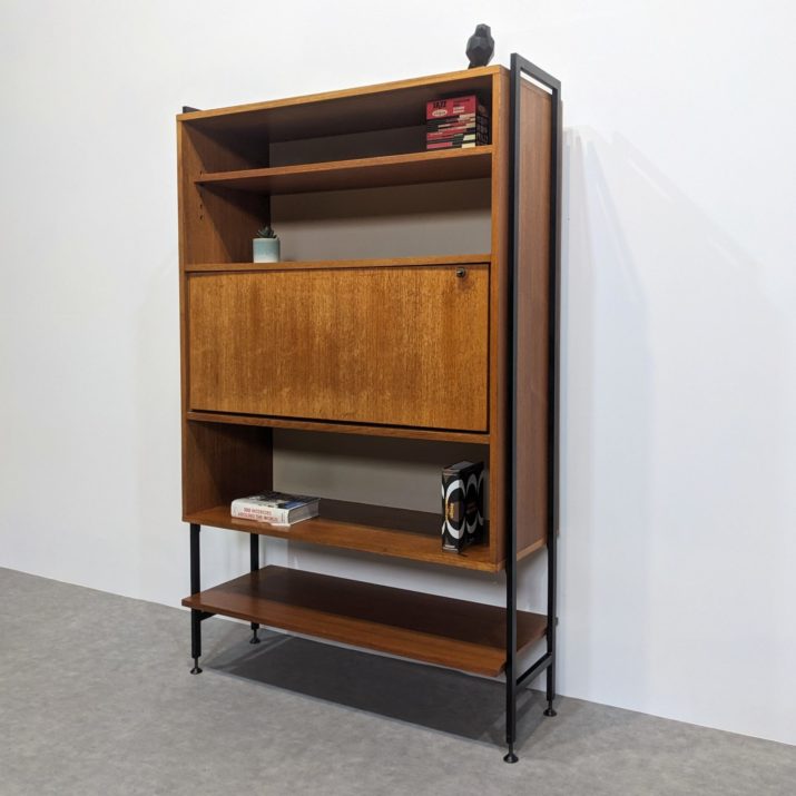 Secrétaire, bar type wall unit