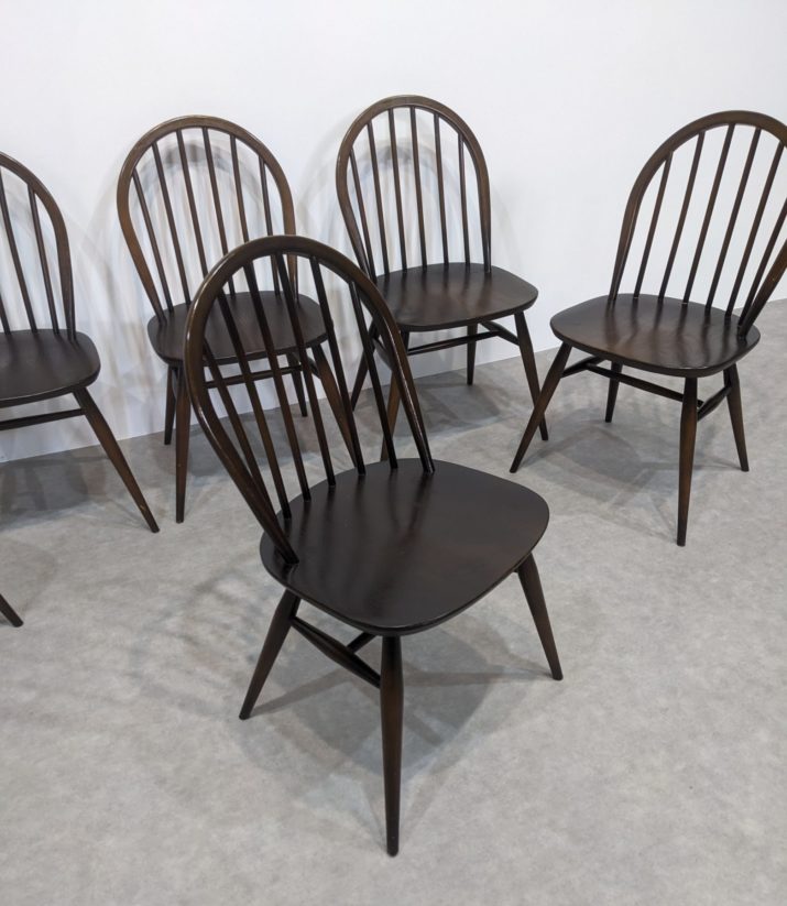 Suite de six chaises Ercol – Image 2