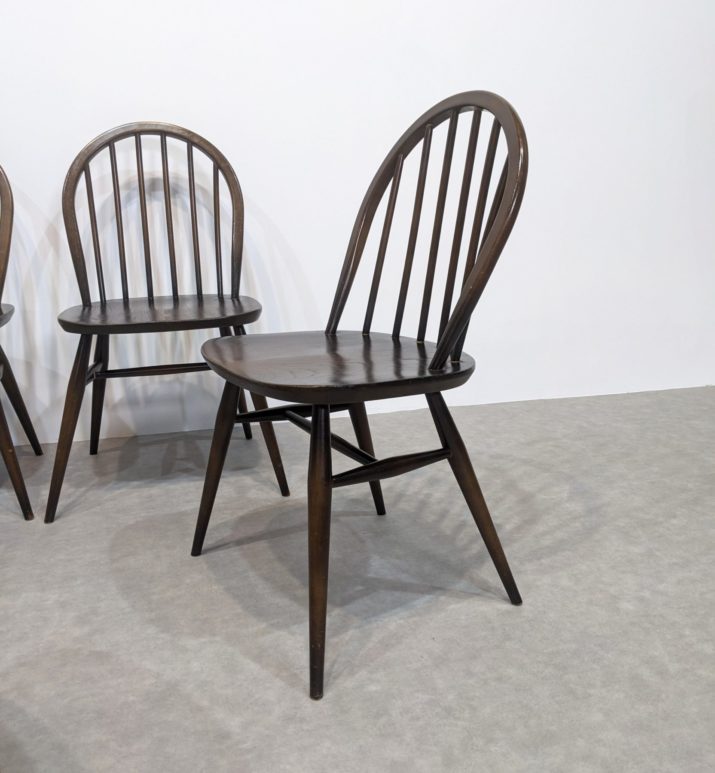 Suite de six chaises Ercol – Image 4