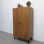 Armoire vintage chêne clair – Image 4