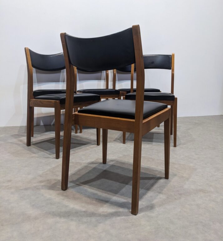 Suite de six chaises vintage – Image 5