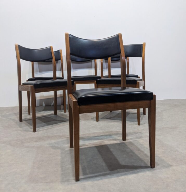 Suite de six chaises vintage – Image 2