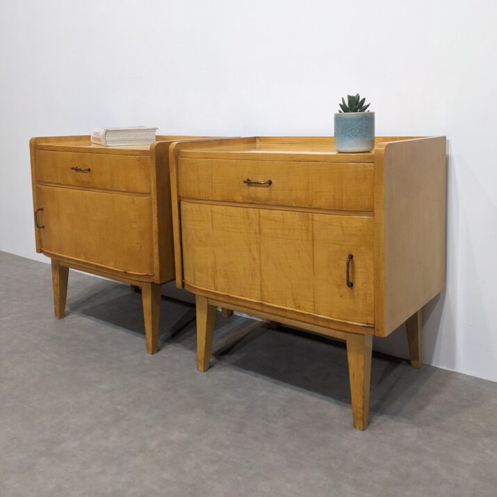 Tables de nuit citronnier