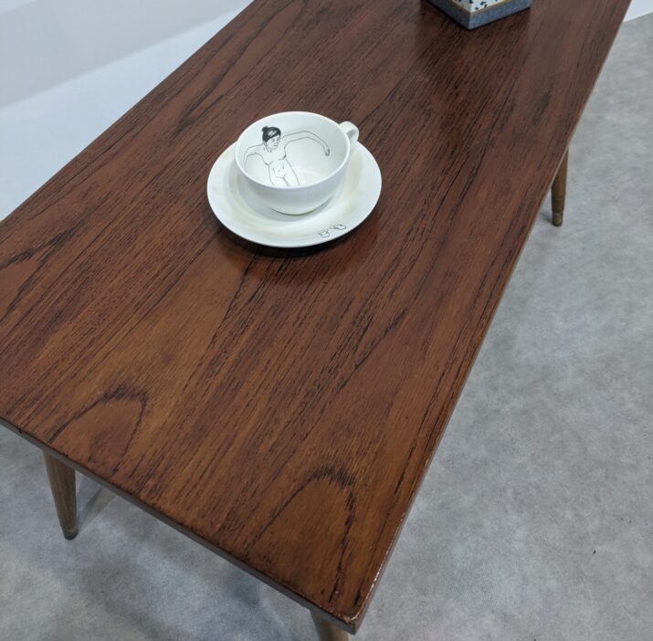 Table basse pieds compas – Image 2