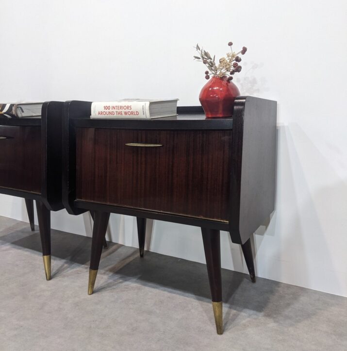 Paire de chevets mid-century – Image 5