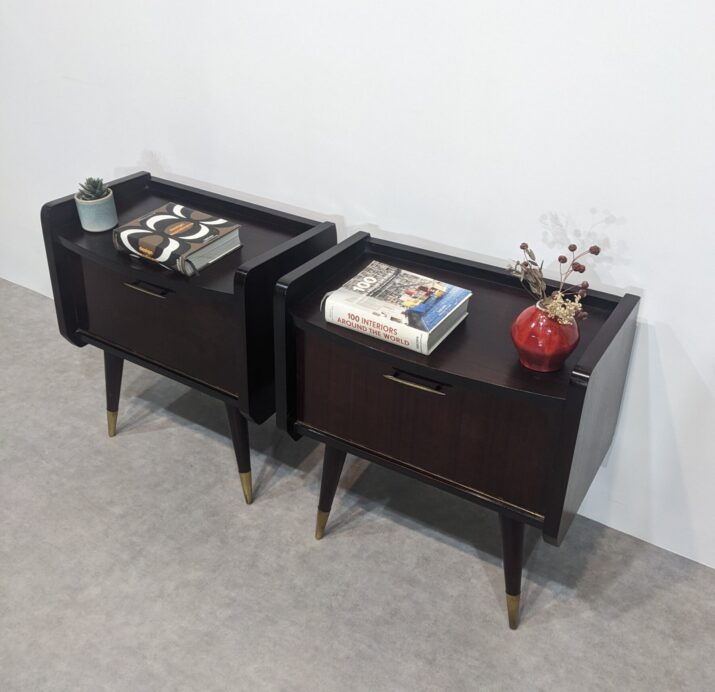 Paire de chevets mid-century – Image 4
