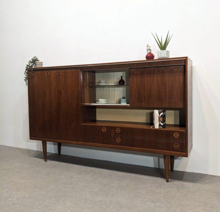 Highboard XL vintage scandinave – Image 9