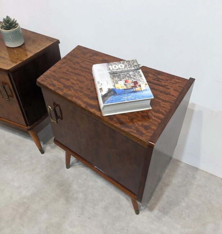 Duo de chevets mid-century – Image 2