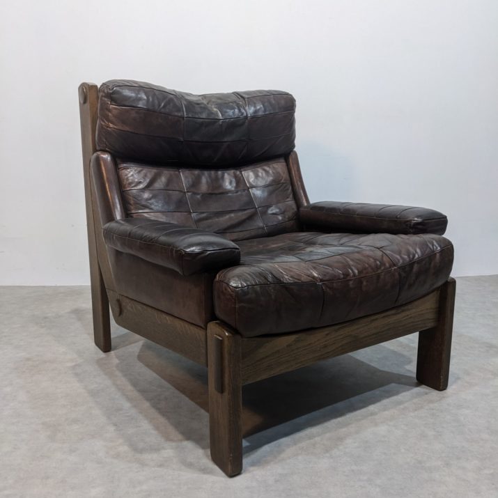 Fauteuil vintage cuir