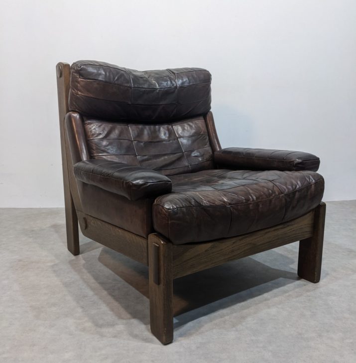Fauteuil vintage cuir