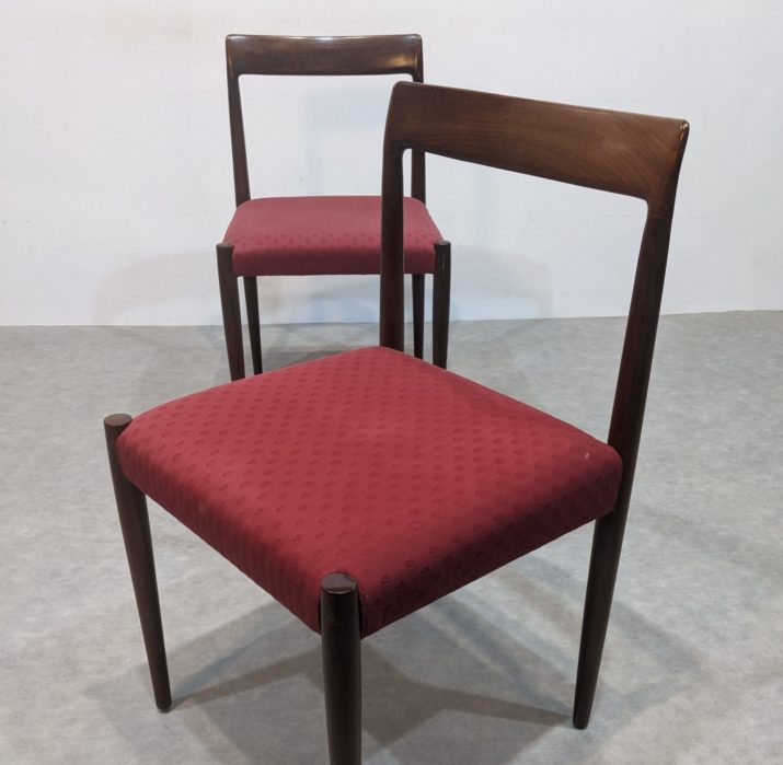 Duo de chaises mid-century – Image 3