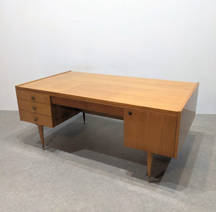 Grand bureau vintage Sycomore – Image 5