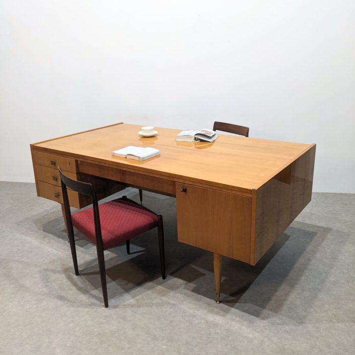Grand bureau vintage Sycomore