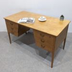 Bureau mid-century citronnier – Image 5