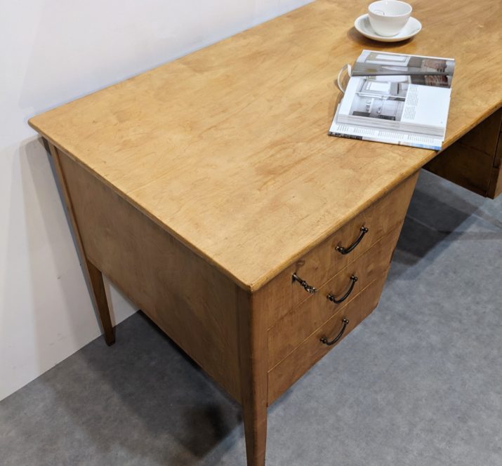 Bureau mid-century citronnier – Image 3