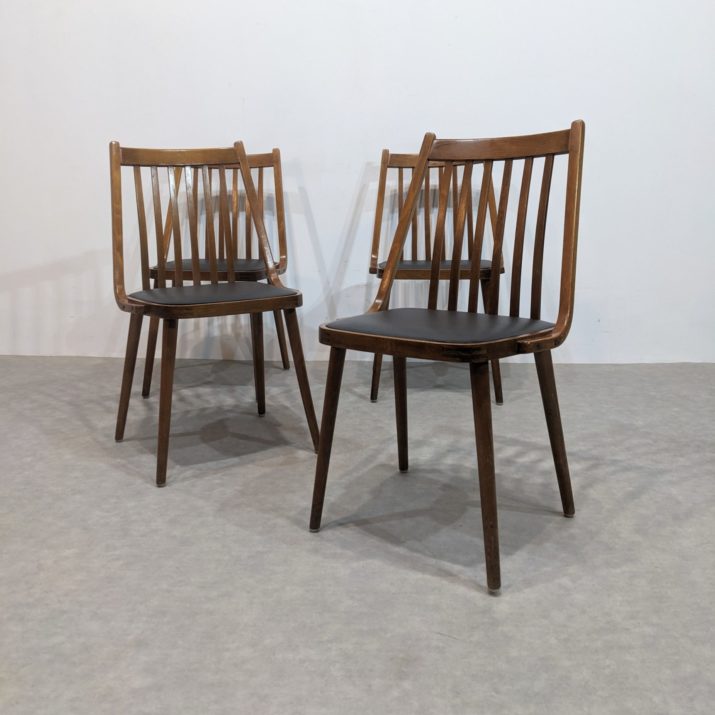 Quatre chaises  vintage