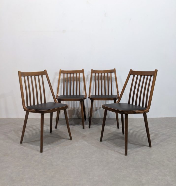 Quatre chaises  vintage – Image 5