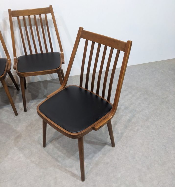 Quatre chaises  vintage – Image 4