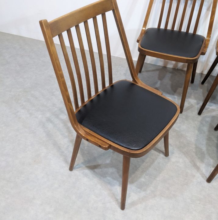Quatre chaises  vintage – Image 6