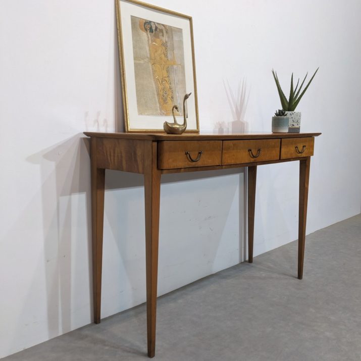 Console mid-century Sycomore