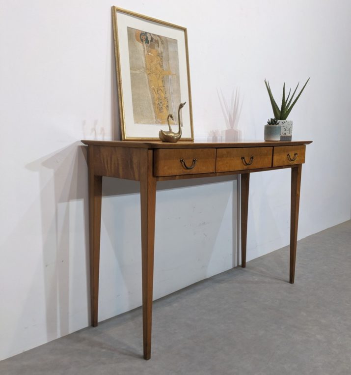 Console mid-century Sycomore