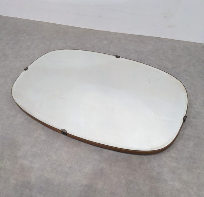 Miroir oval mid-century – Image 2