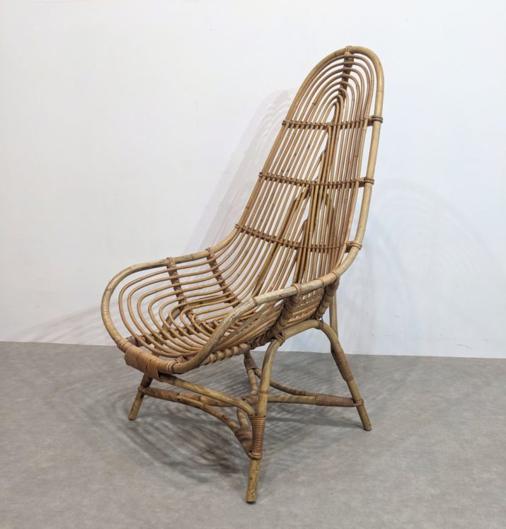 Fauteuil bambou 1960
