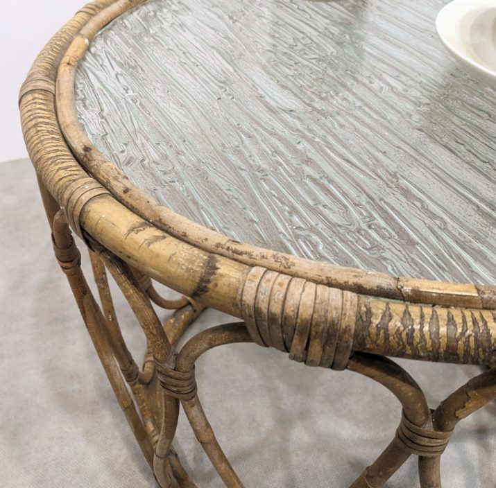Tale bambou et verre martelé – Image 4
