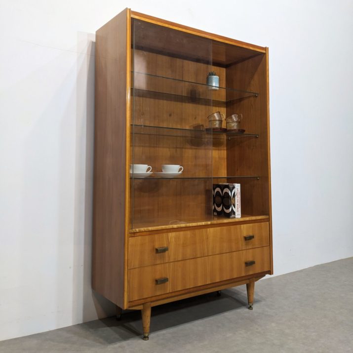 Vitrine Sycame mid-century