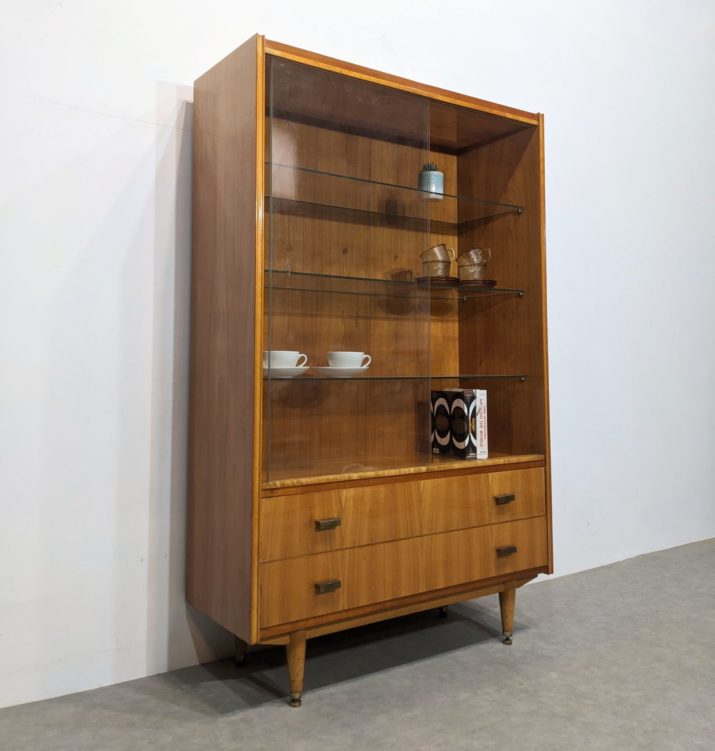 Vitrine Sycame mid-century