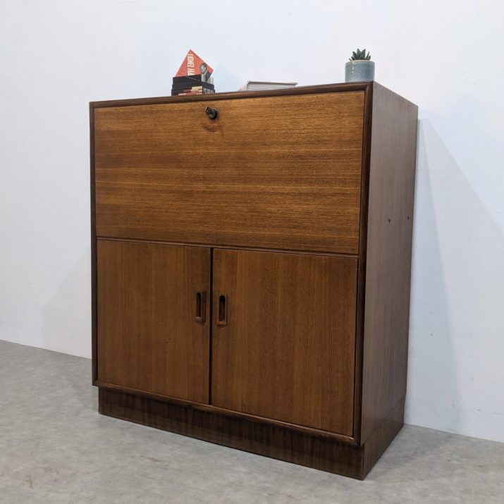 Bar, secrétaire mid-century