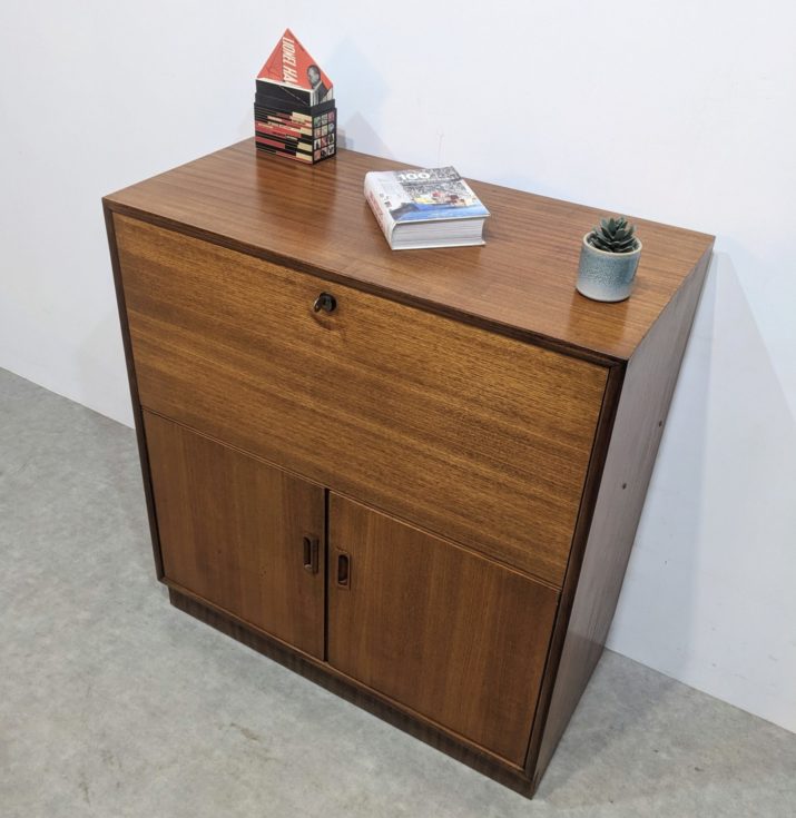 Bar, secrétaire mid-century – Image 7
