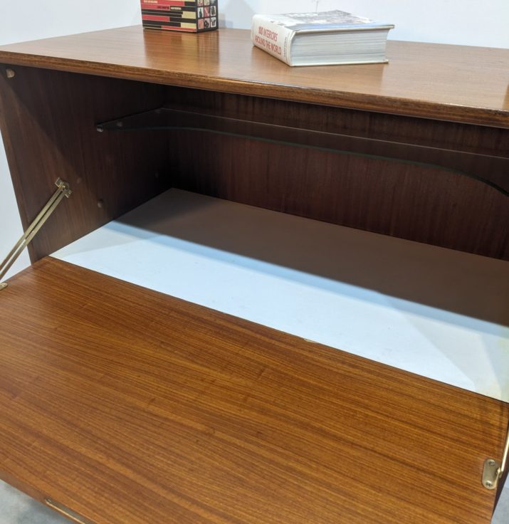 Bar, secrétaire mid-century – Image 4