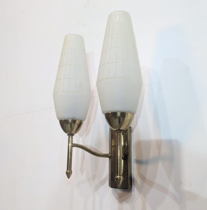 Deux appliques mid-century – Image 2
