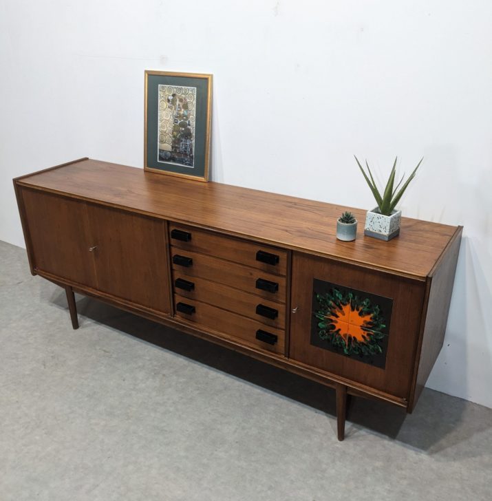 Buffet mid-century céramique – Image 9