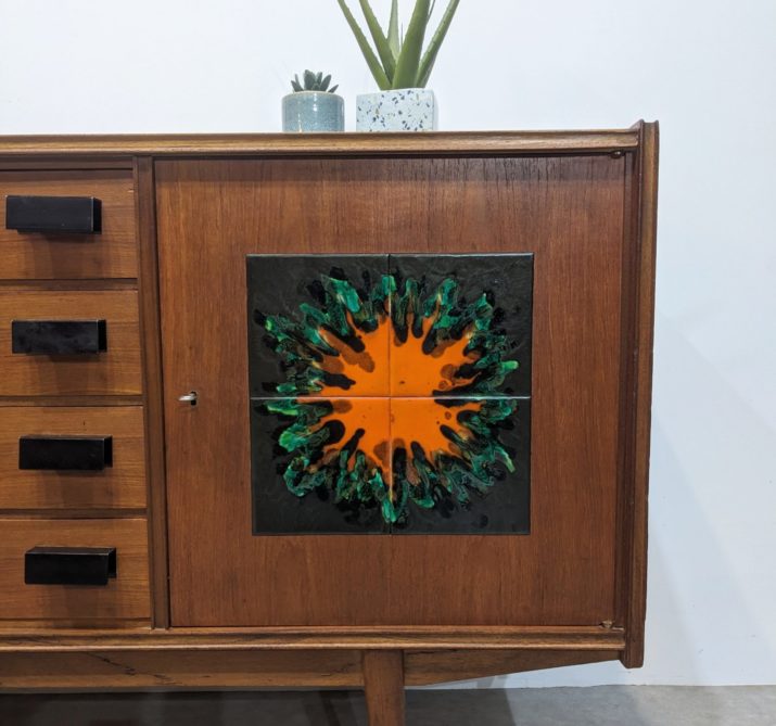 Buffet mid-century céramique – Image 5