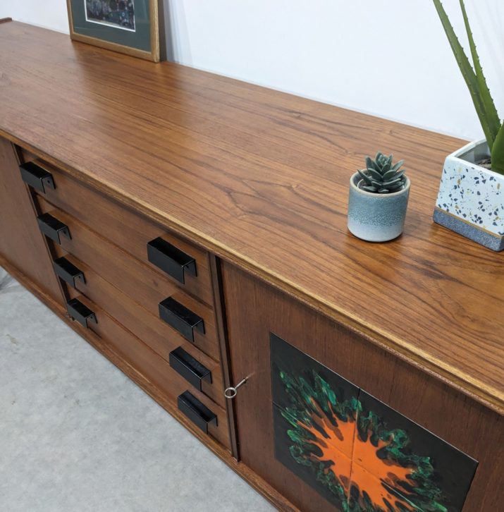 Buffet mid-century céramique – Image 4