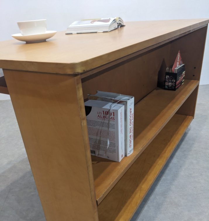 Bureau mid-century double face – Image 3