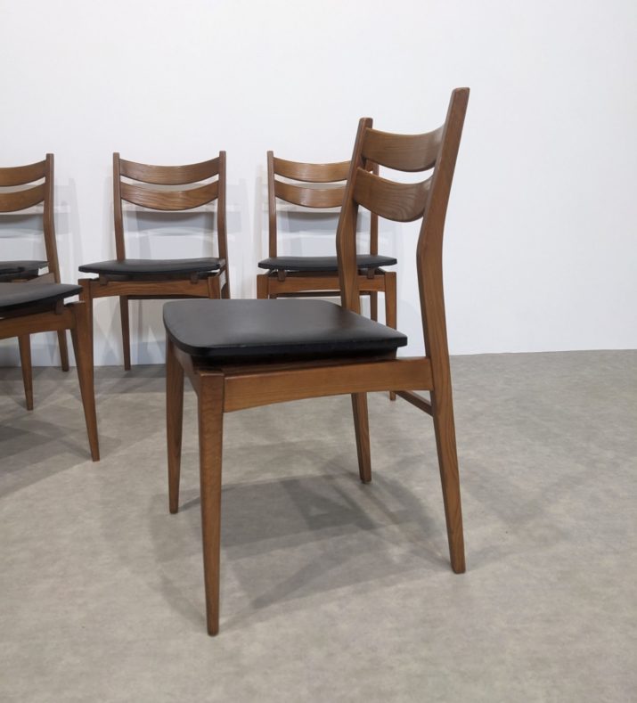 Suite de six chaises vintage – Image 5