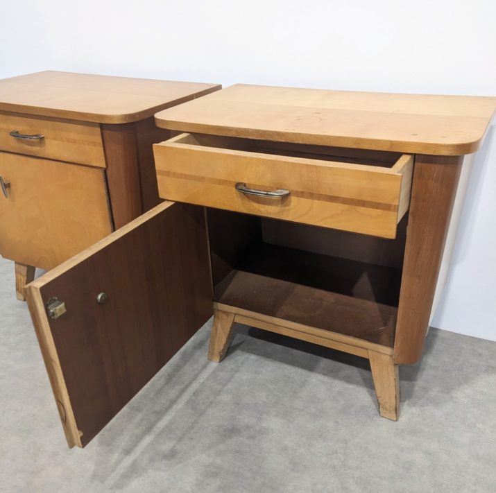 Paire de chevets mid-century – Image 3