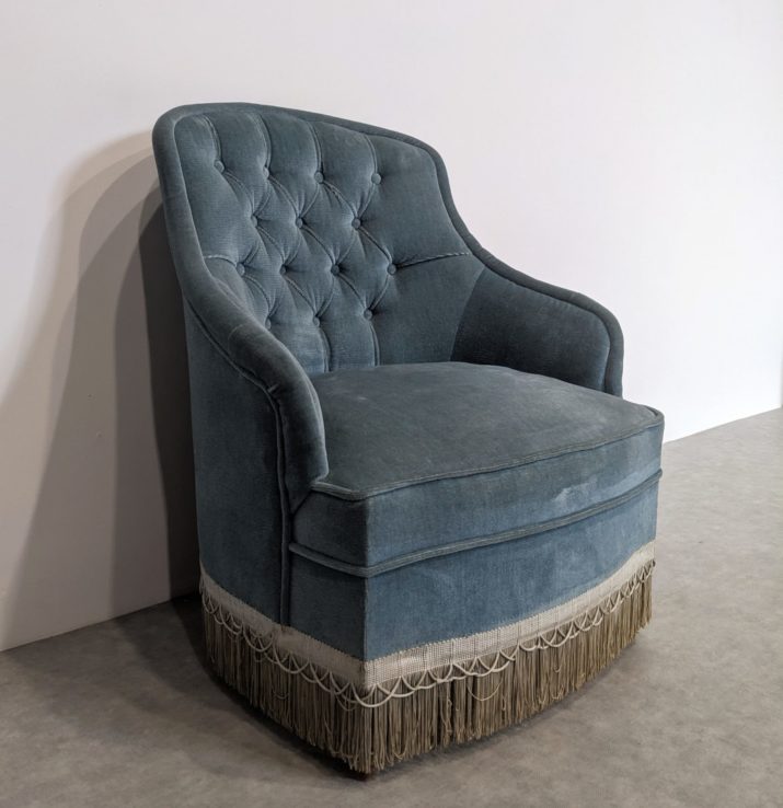 Fauteuil  turquoise 50' – Image 3