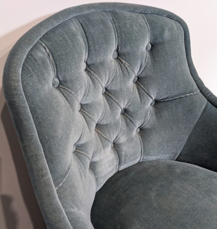 Fauteuil  turquoise 50' – Image 2