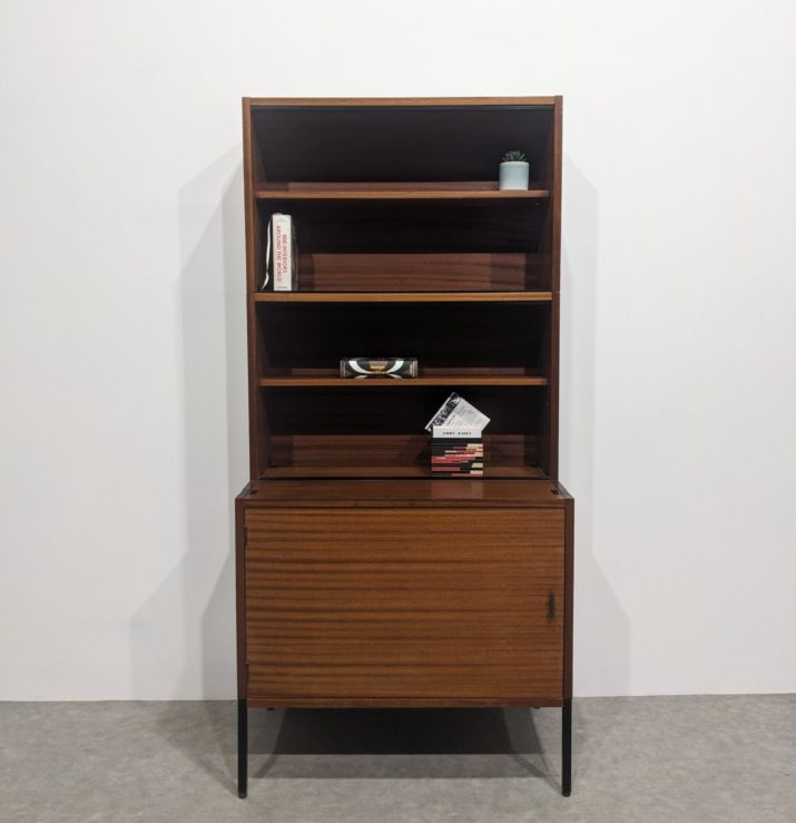 Armoire bibliothèque mid-century – Image 3