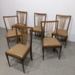 Suite de six chaises 50' – Image 2